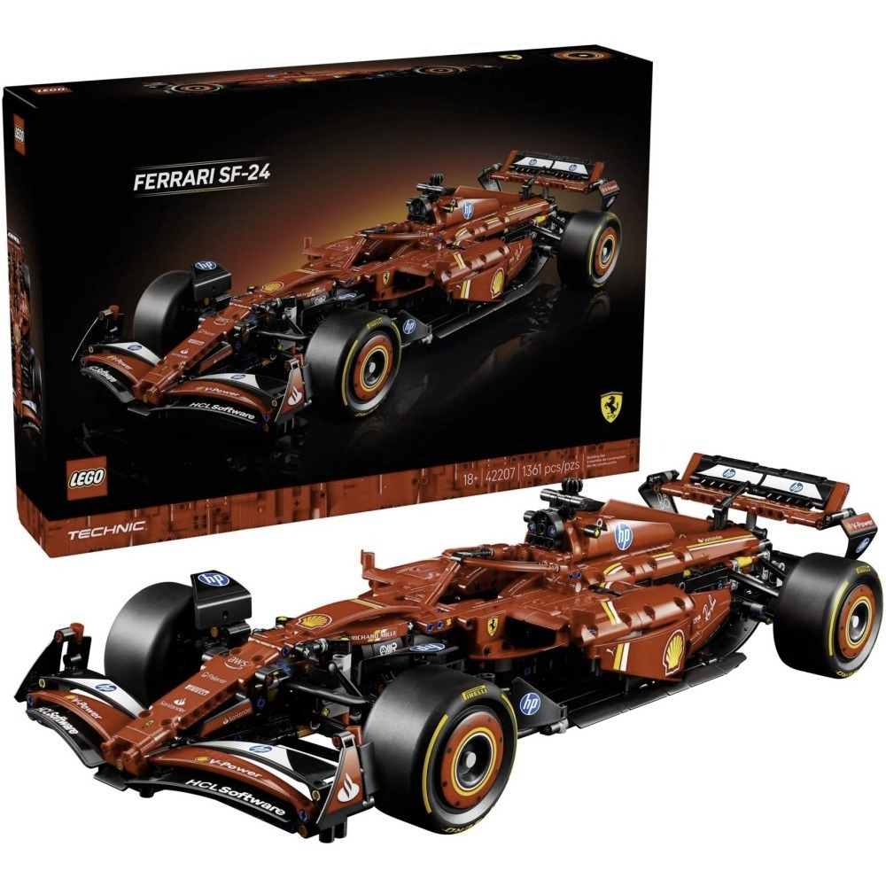 【真心玩】 樂高 LEGO 42207 科技 法拉利 SF-24 F1 賽車 Ferrari 現貨 高雄-細節圖5