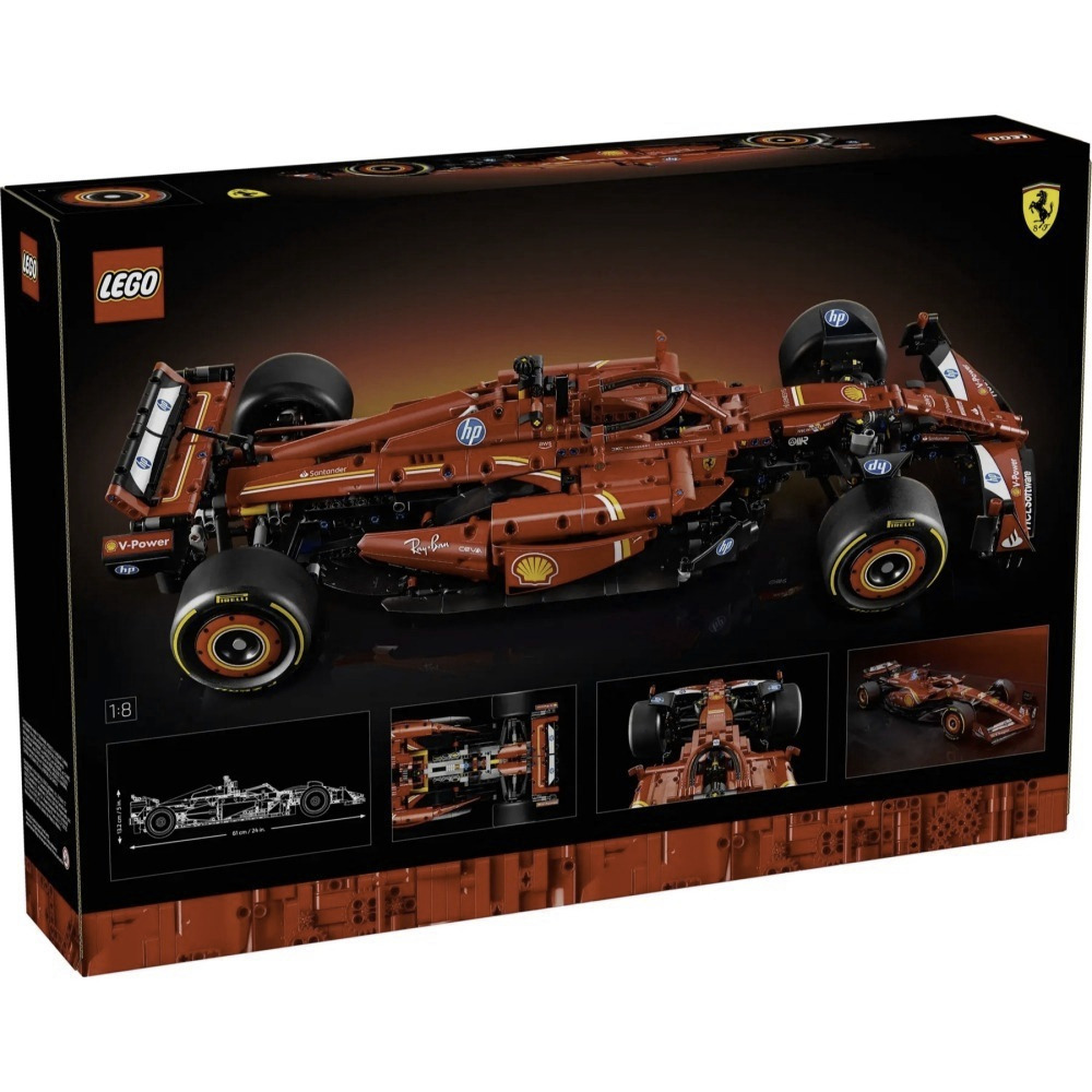【真心玩】 樂高 LEGO 42207 科技 法拉利 SF-24 F1 賽車 Ferrari 現貨 高雄-細節圖9