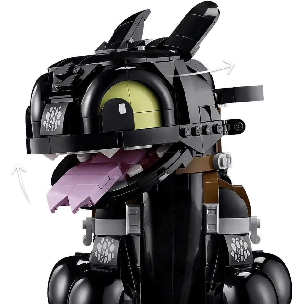 【真心玩】 LEGO 10375 Icons 馴龍高手：沒牙 現貨 高雄-細節圖7