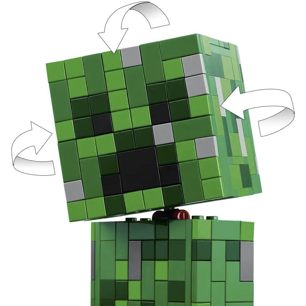 【真心玩】 LEGO 21276 麥塊 苦力怕 現貨 高雄-細節圖5