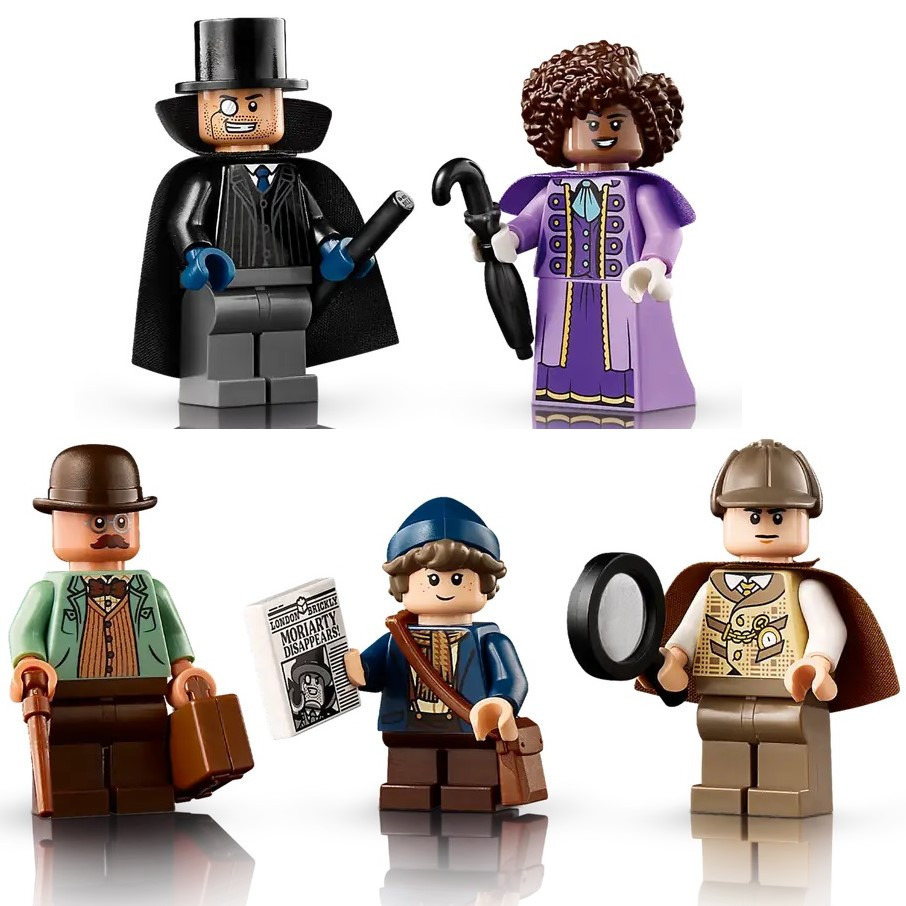 【真心玩】 LEGO 10351 Icons 夏洛克．福爾摩斯：書擋擺飾 高雄-細節圖2