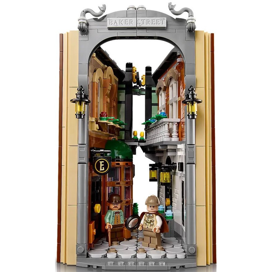 【真心玩】 LEGO 10351 Icons 夏洛克．福爾摩斯：書擋擺飾 高雄-細節圖6