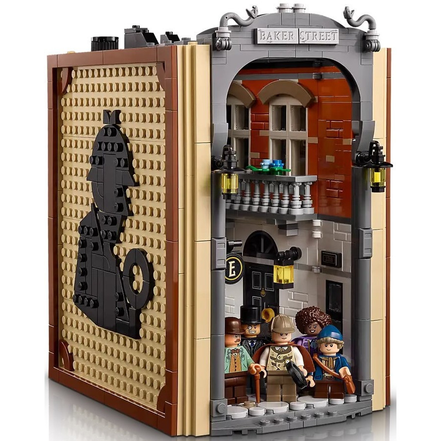 【真心玩】 LEGO 10351 Icons 夏洛克．福爾摩斯：書擋擺飾 高雄-細節圖9