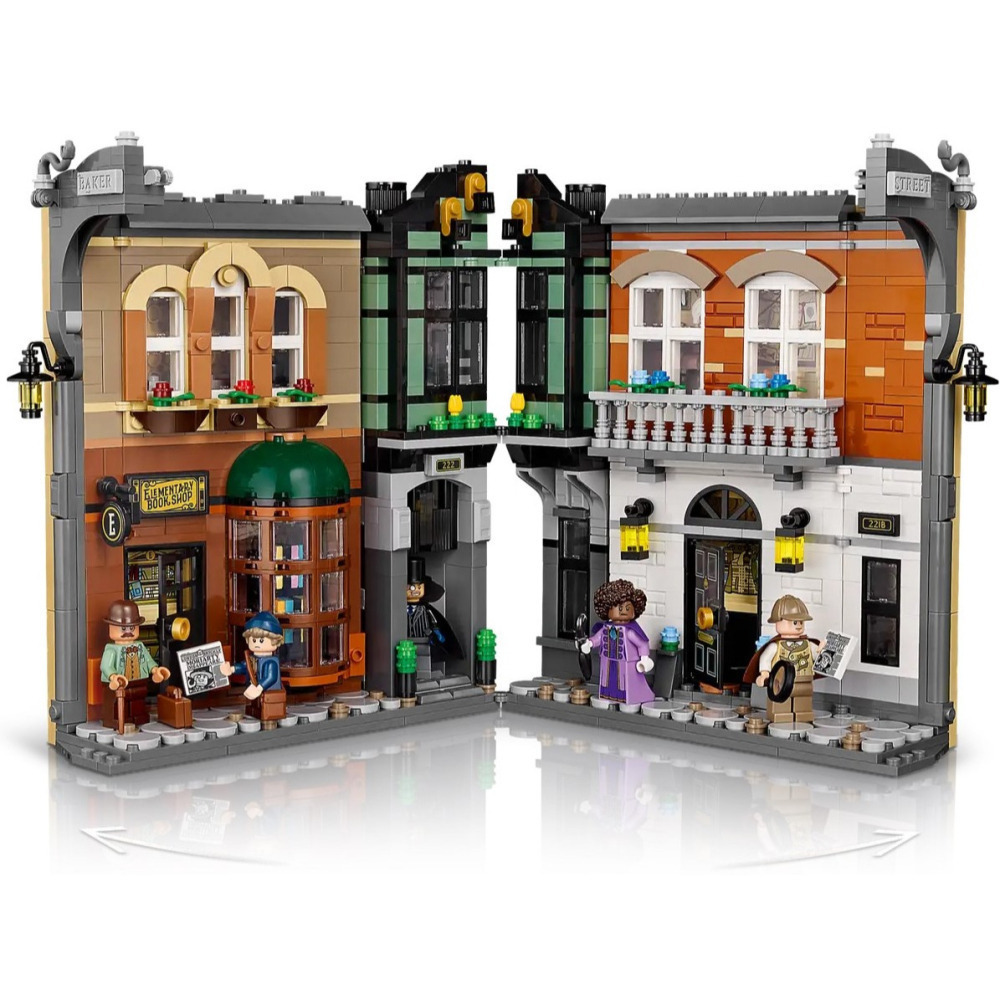 【真心玩】 LEGO 10351 Icons 夏洛克．福爾摩斯：書擋擺飾 高雄-細節圖10