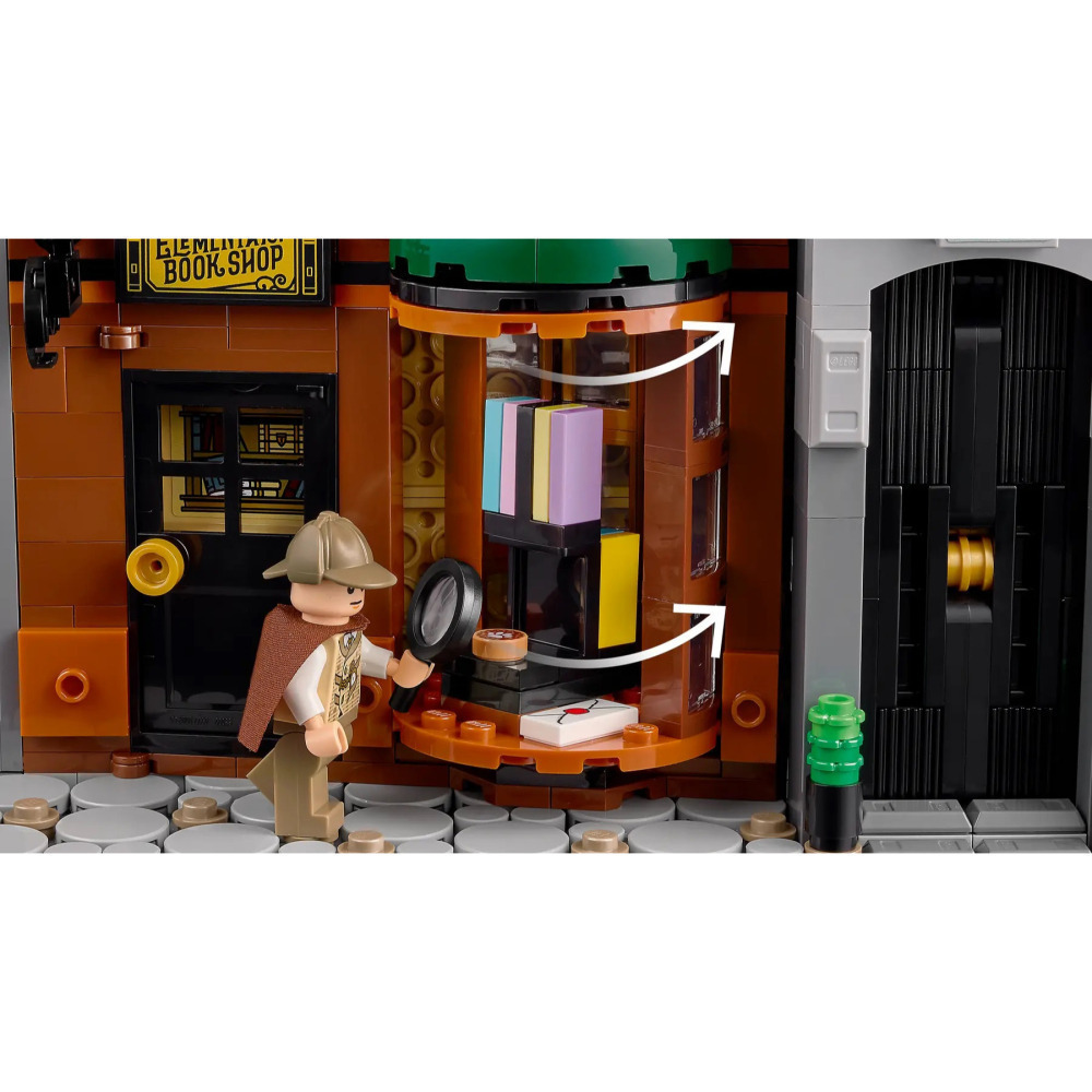 【真心玩】 樂高 LEGO 10351 Icons 夏洛克．福爾摩斯：書擋擺飾 高雄-細節圖7