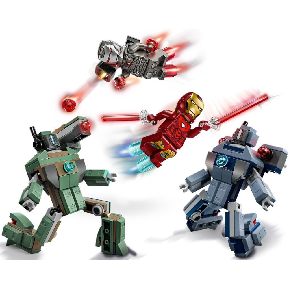 【真心玩】 樂高 LEGO 76320 漫威 鋼鐵人和戰爭機器大戰漢默鋼鐵士兵 現貨 高雄-細節圖4