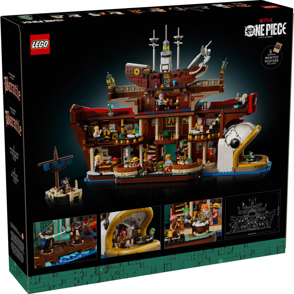 【真心玩】 LEGO 75640 One Piece 芭拉蒂海上餐廳 現貨 高雄-細節圖7