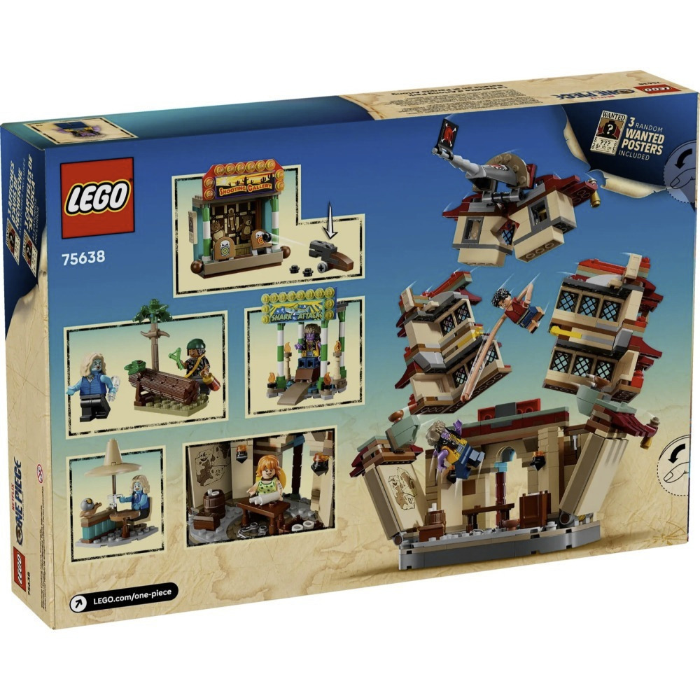 用券1740 【真心玩】 樂高 LEGO 75638 One Piece 惡龍樂園之戰 現貨 高雄-細節圖9