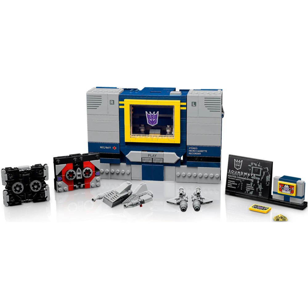 【真心玩】 LEGO 10358 Icons Transformers：音波 現貨 高雄-細節圖4