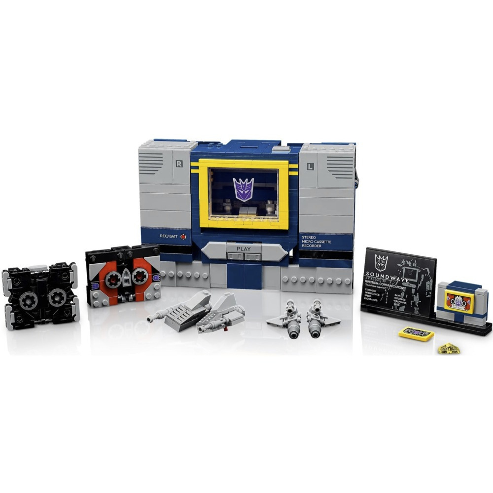 【真心玩】 LEGO 10358 Icons Transformers：音波 現貨 高雄-細節圖4