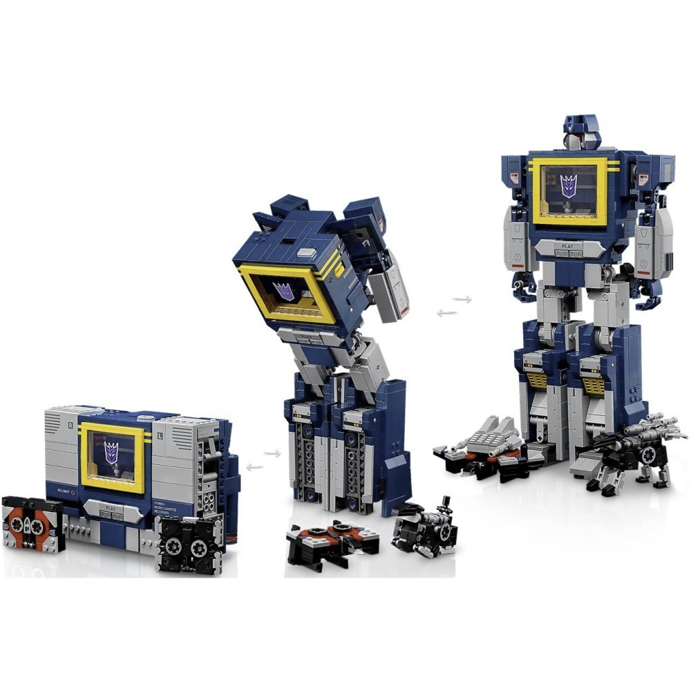 【真心玩】 樂高 LEGO 10358 Icons Transformers：音波 現貨 高雄-細節圖3
