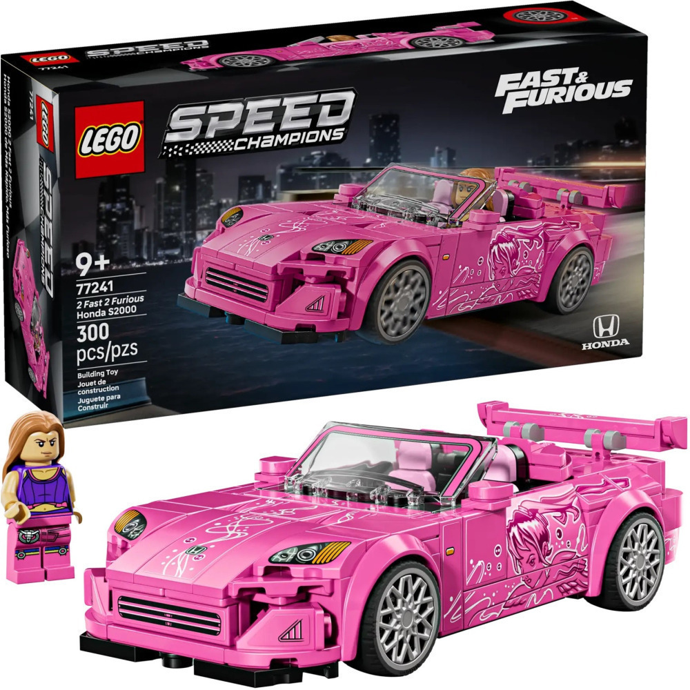 用券549 5/21 【真心玩】 樂高 LEGO 77241 極速賽車 玩命關頭 2 Honda S2000 現貨高雄-細節圖3