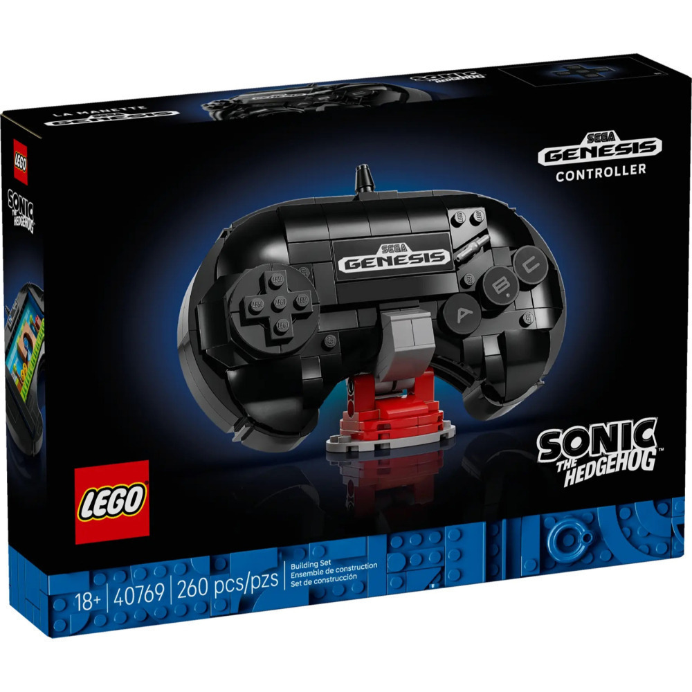 【真心玩】 樂高 LEGO 40769 音速小子SEGA Genesis Controller 遊戲主機 現貨 高雄-細節圖2