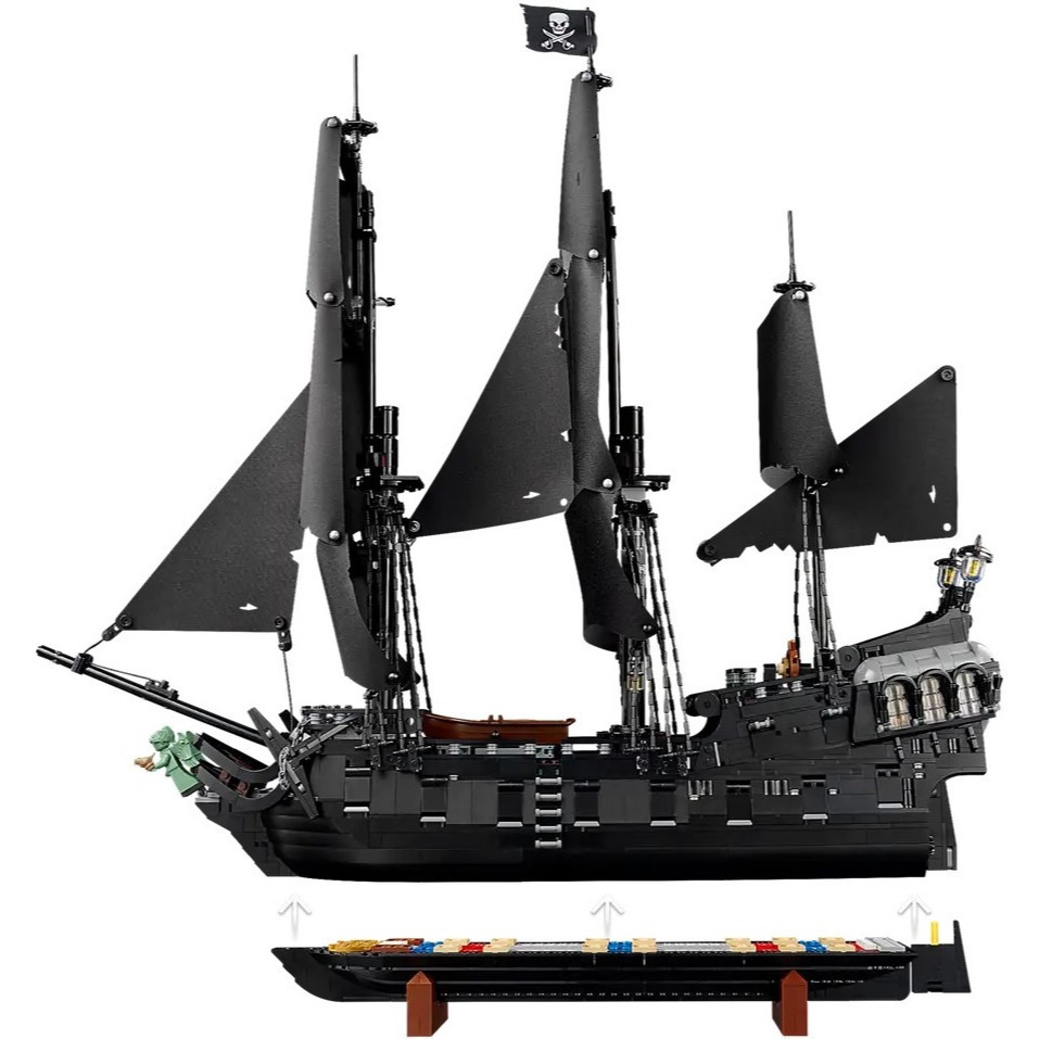 【真心玩】 樂高 LEGO 10365 Icons 史傑克船長的海盜船 黑珍珠 現貨 高雄-細節圖9