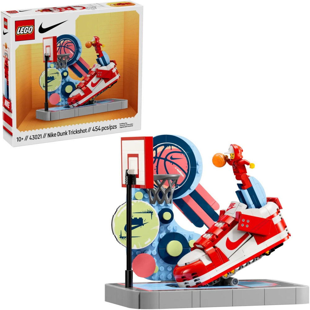 【真心玩】 樂高 LEGO 43021 NIKE Nike Dunk Trickshot 現貨 高雄-細節圖2