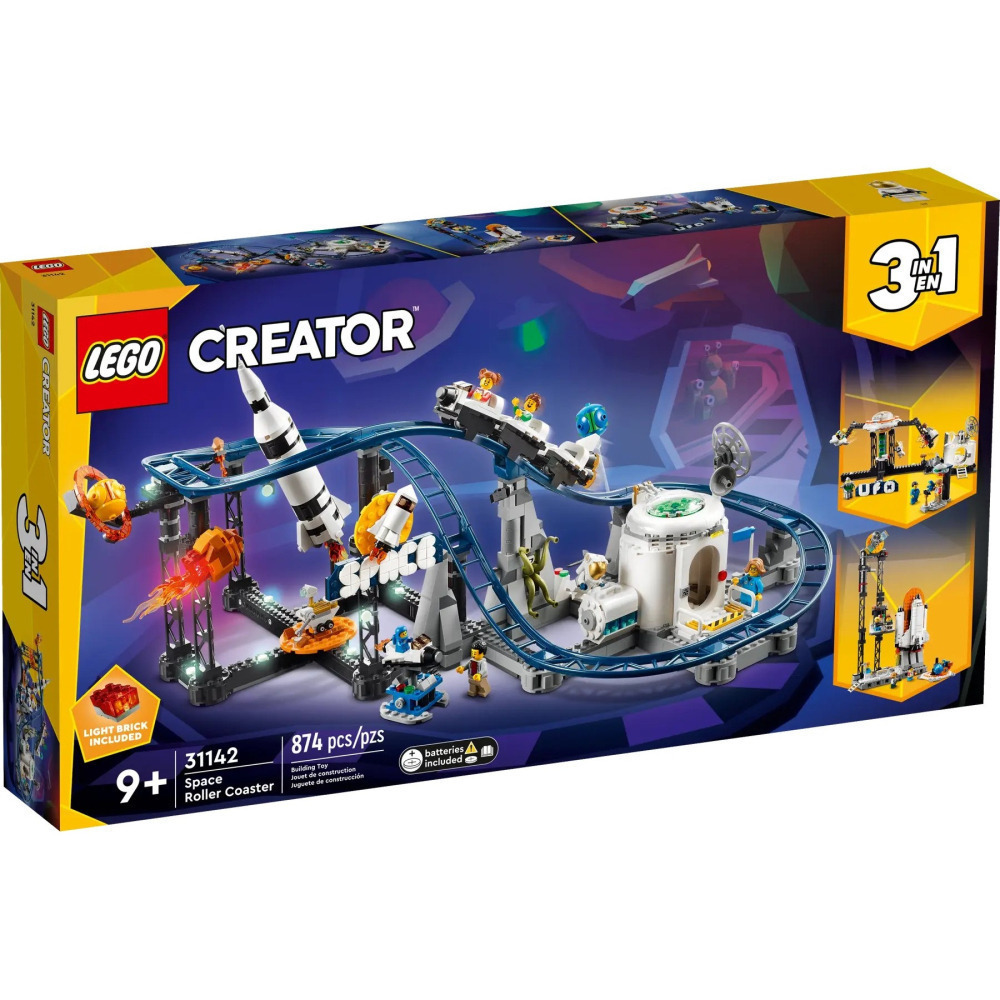 【真心玩】 樂高 LEGO 31142 百變3合1 太空雲霄飛車 現貨 高雄-細節圖4