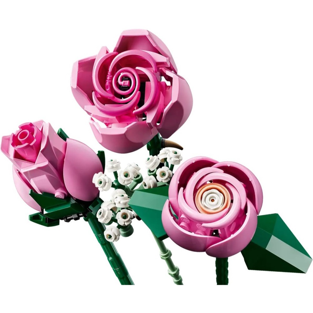 【真心玩】 樂高 LEGO 10374 植物 粉紅玫瑰花束 現貨 高雄-細節圖5
