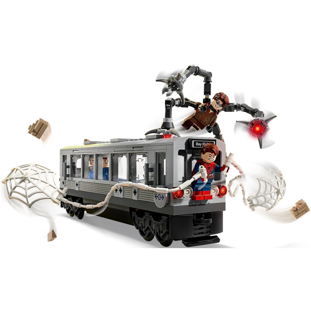 【真心玩】 樂高 LEGO 76321 漫威 蜘蛛人大戰八爪博士地鐵列車場景 現貨 高雄-細節圖3