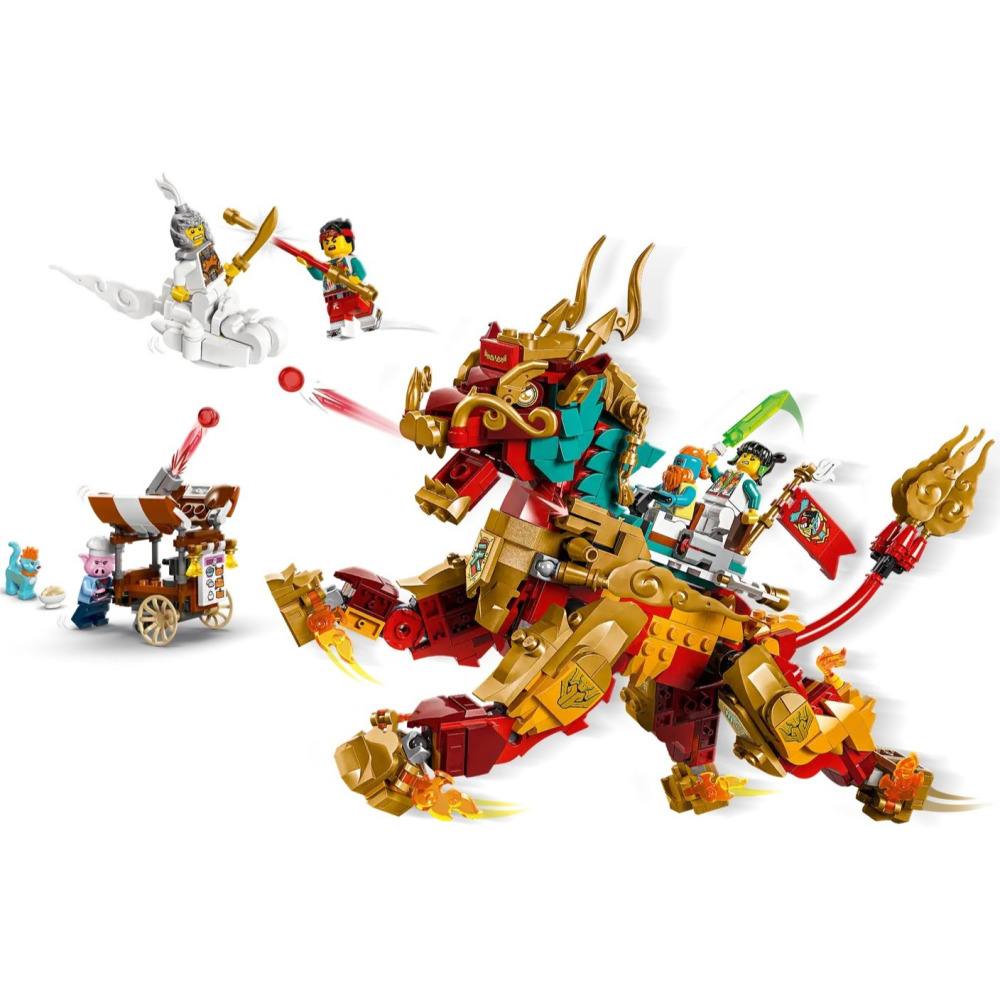 【真心玩】 樂高 LEGO 80066  悟空小俠 神獸火麒麟 現貨 高雄-細節圖4