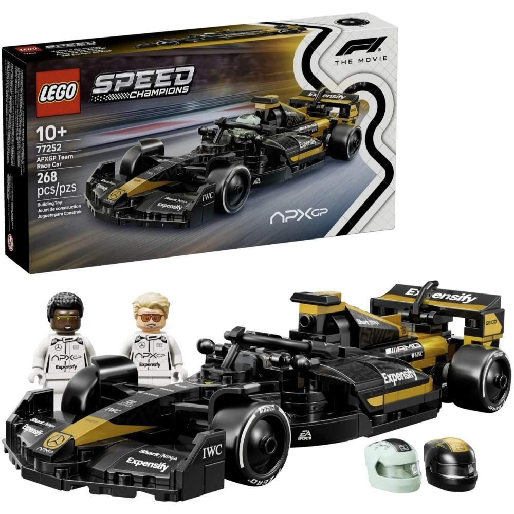 【真心玩】 樂高 LEGO 77252  極速賽車《F1電影》APXGP 車隊賽車 現貨 高雄-細節圖5
