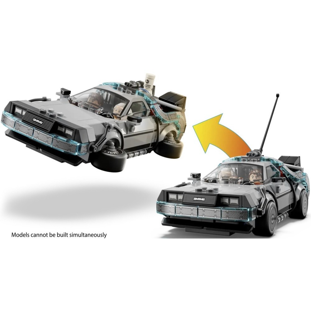 【真心玩】 樂高 LEGO 77256  極速賽車 回到未來時光機 現貨 高雄-細節圖3