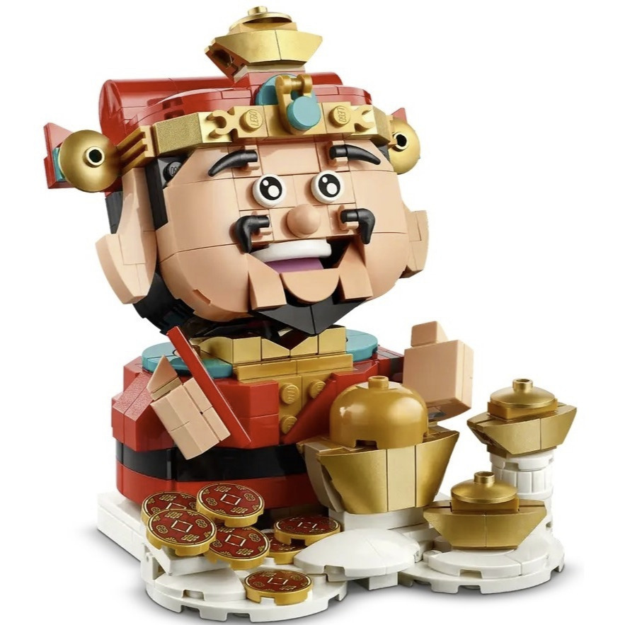 【真心玩】 樂高 LEGO 40864  其他 過年 財神 Fortune Master 福の神 現貨 高雄-細節圖5