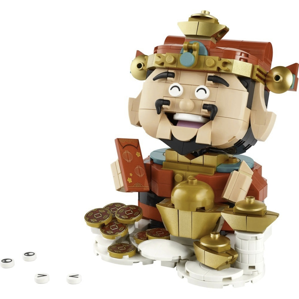 【真心玩】 樂高 LEGO 40864  其他 過年 財神 Fortune Master 福の神 現貨 高雄-細節圖6