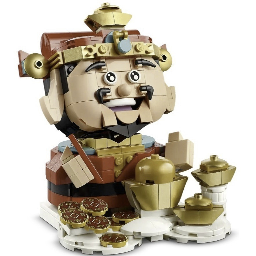 【真心玩】 樂高 LEGO 40864  其他 過年 財神 Fortune Master 福の神 現貨 高雄-細節圖5