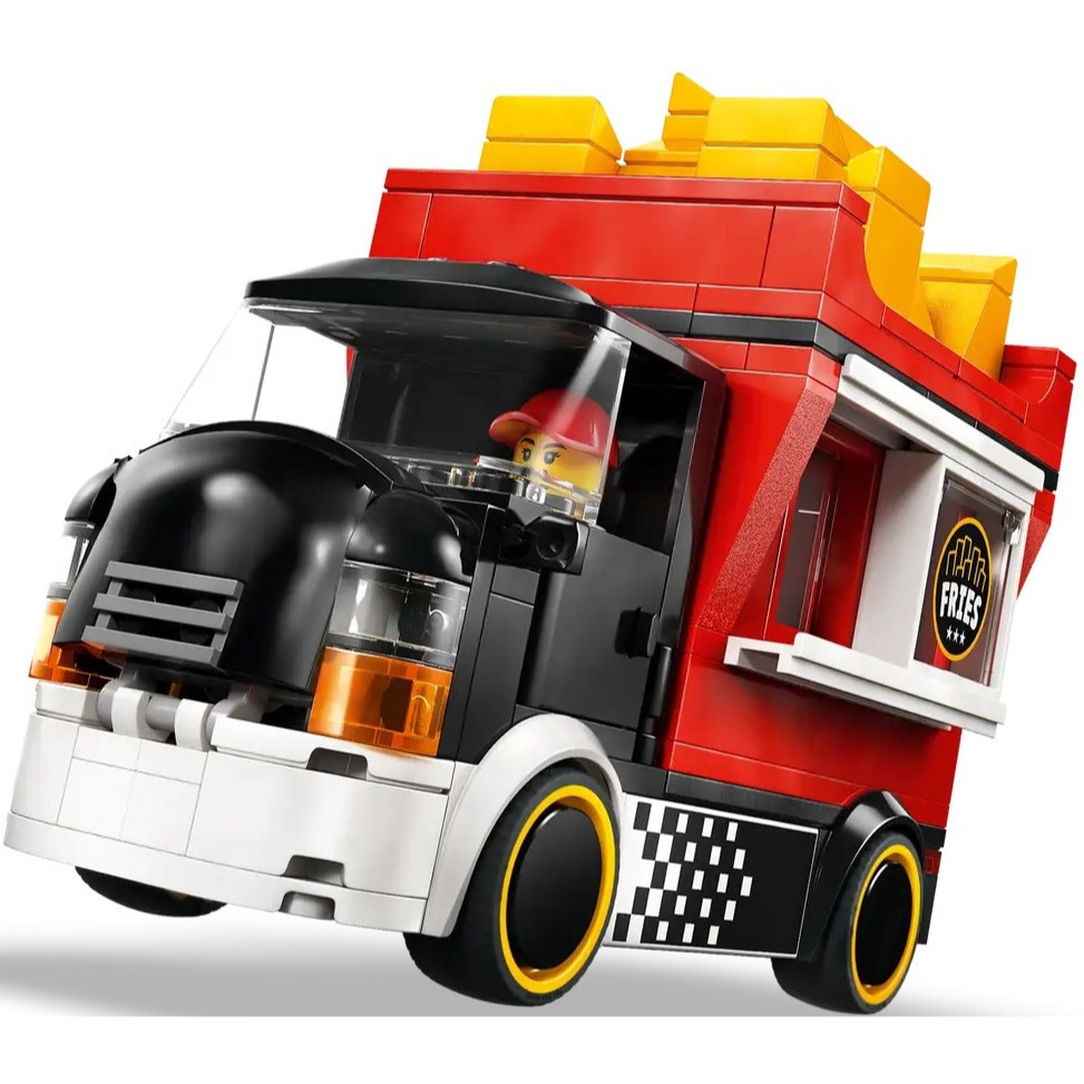 【真心玩】 樂高 LEGO 60488 城市 薯條餐車 Fries Food Truck 現貨 高雄-細節圖5