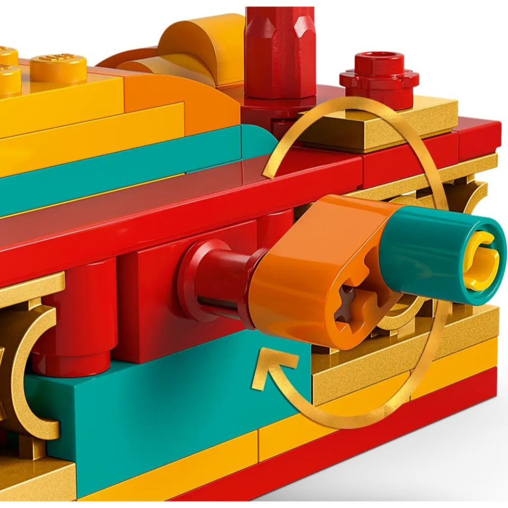 【真心玩】 樂高 LEGO 80119 其他 新年 駿馬奔騰圖 Galloping Horses 現貨 高雄-細節圖4