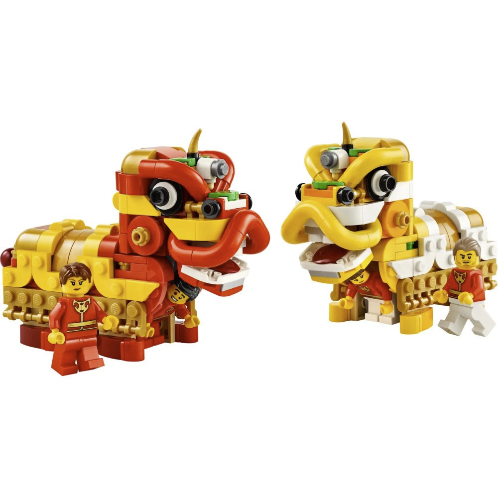 【真心玩】 樂高 LEGO 40915 新年 舞獅 Lion Dance ライオンダンス 現貨 高雄-細節圖4