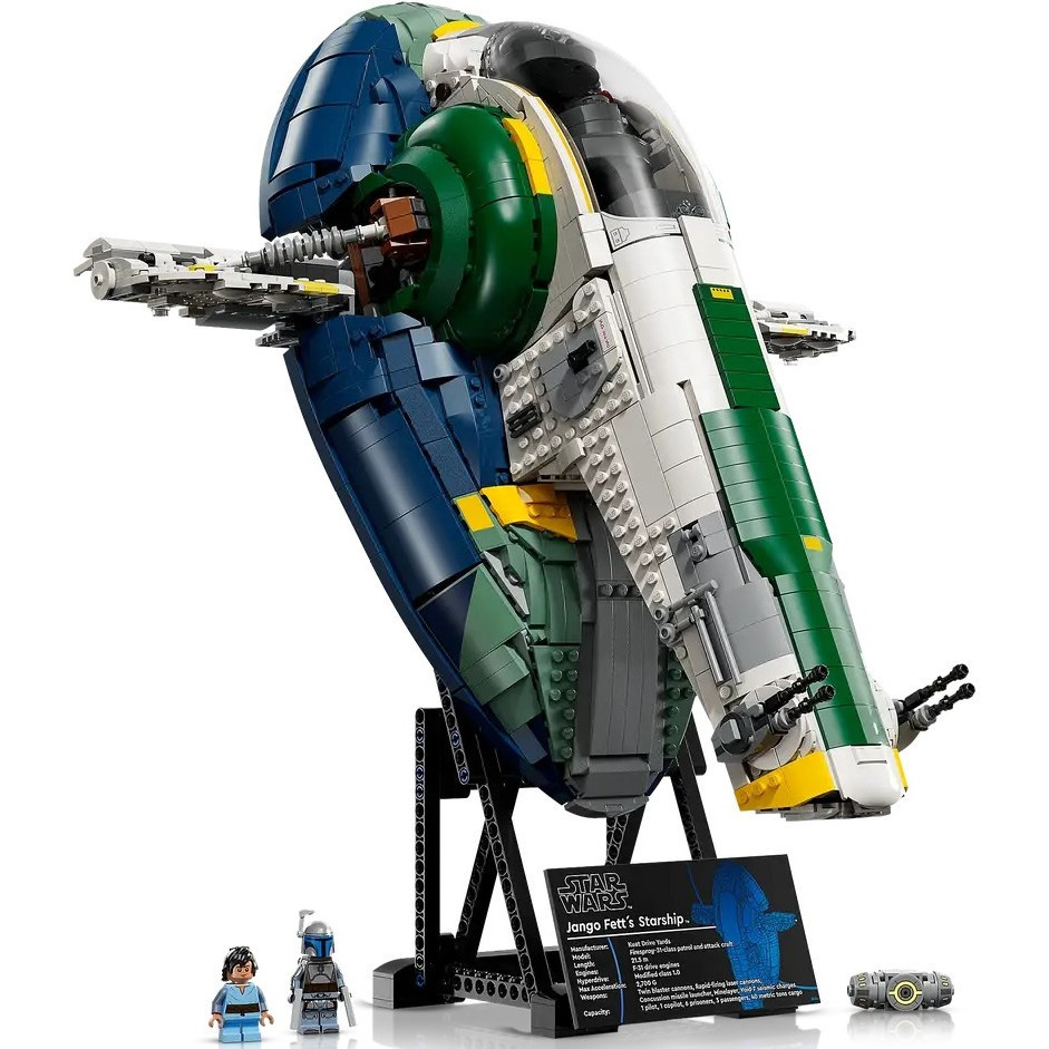 【真心玩】 樂高 LEGO 75409 星際大戰 強格費特的 Firespray 級星際飛船 現貨 高雄-細節圖7