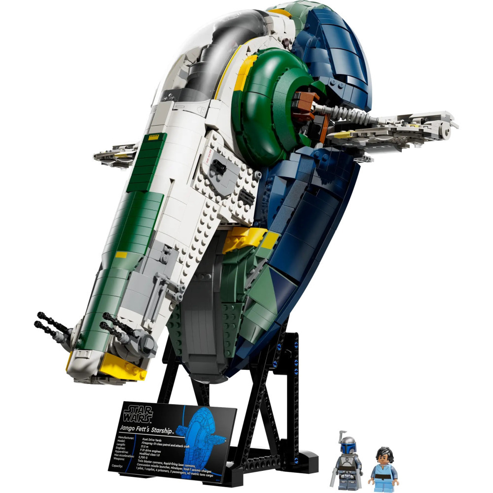 【真心玩】 樂高 LEGO 75409 星際大戰 強格費特的 Firespray 級星際飛船 現貨 高雄-細節圖8