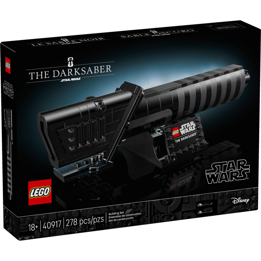 盒面微摩擦痕 【真心玩】 樂高 LEGO 40917 星際大戰 黑劍 The Darksaber 現貨 高雄-細節圖3