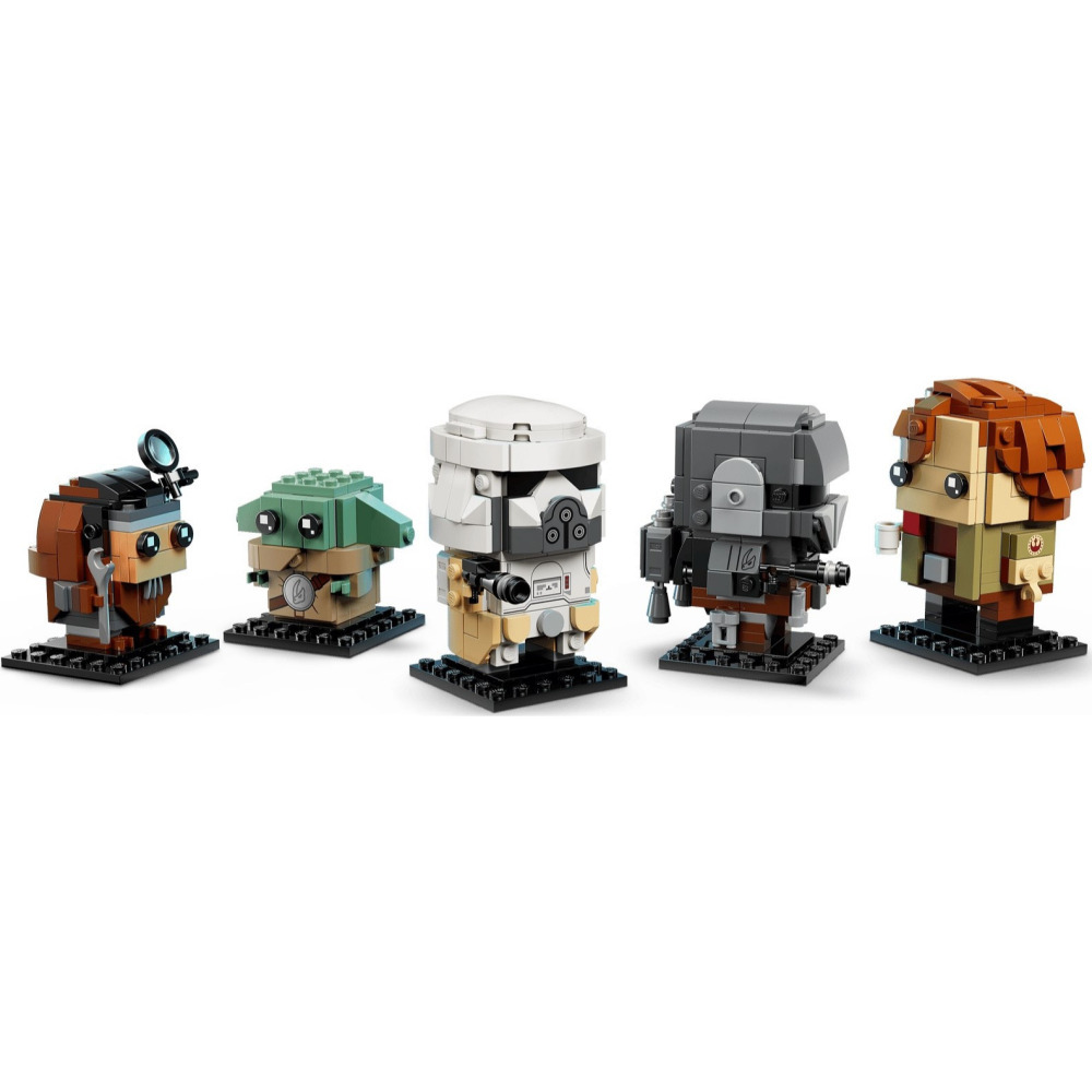 【真心玩】 樂高 LEGO 40856 大頭 星際大戰 《曼達洛人與古古》：盟友和反派 現貨 高雄-細節圖2