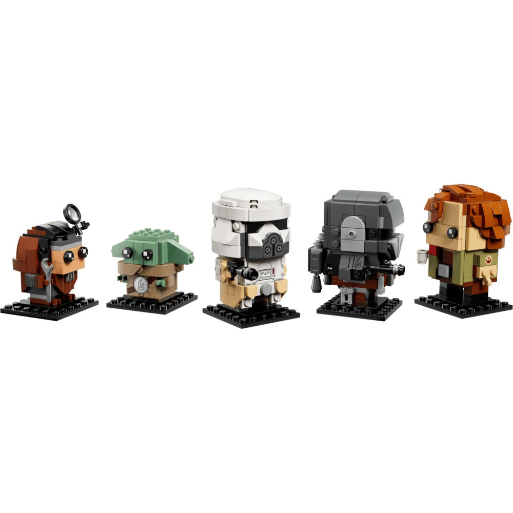 【真心玩】 樂高 LEGO 40856 大頭 星際大戰 《曼達洛人與古古》：盟友和反派 現貨 高雄-細節圖4