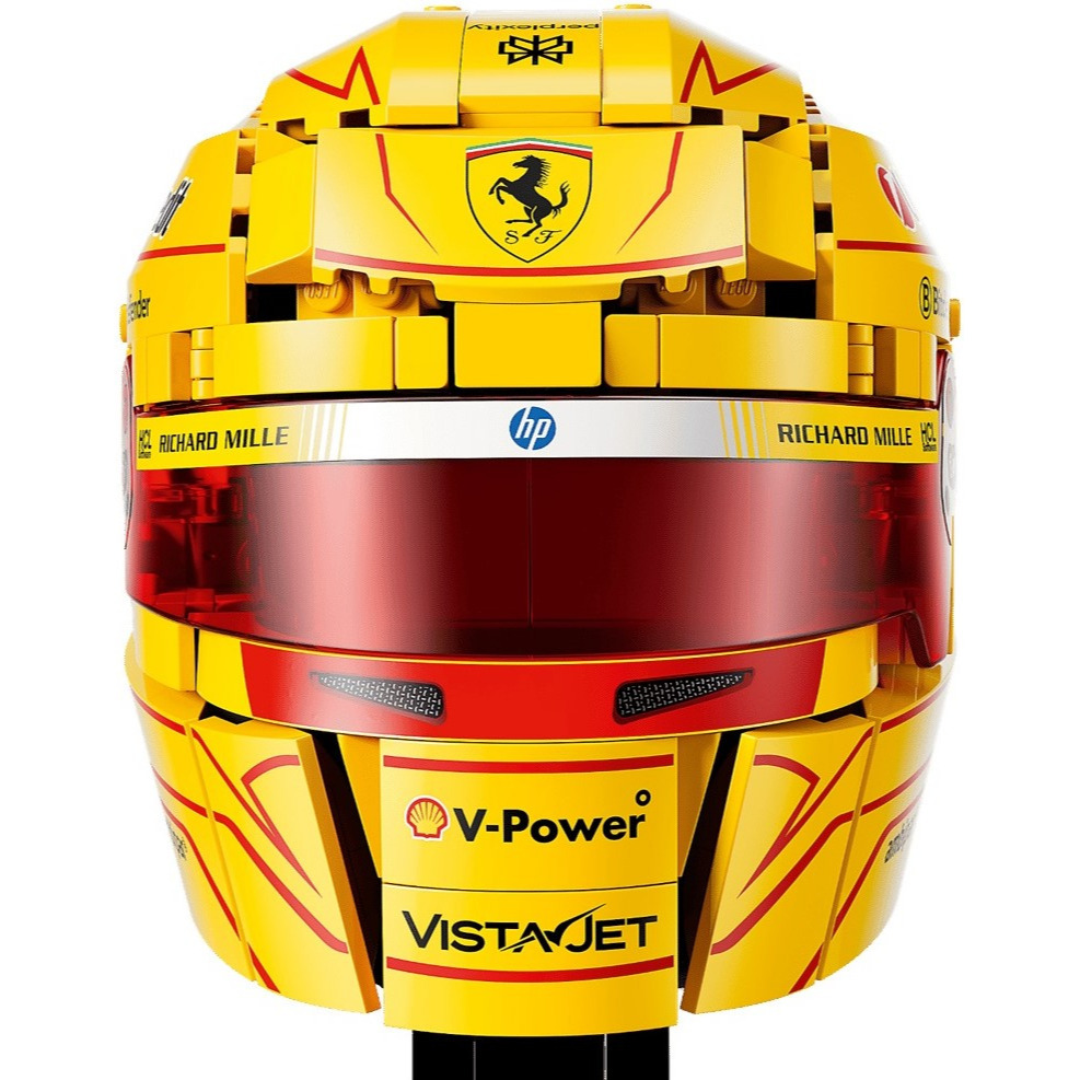 【真心玩】 樂高 LEGO 43022 Editions 法拉利 Lewis Hamilton Helmet 現貨高雄-細節圖2