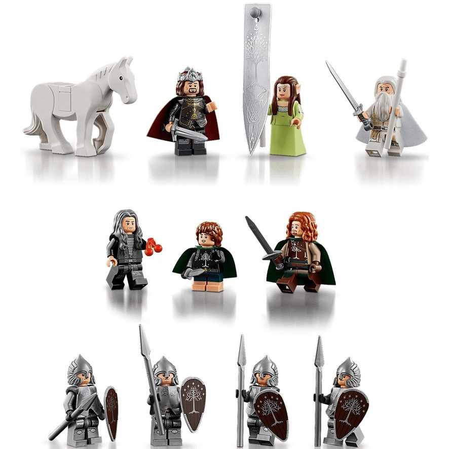 用券16800 6/3 【真心玩】 樂高 LEGO 11377  Icons 魔戒：米那斯提力斯 高雄-細節圖2