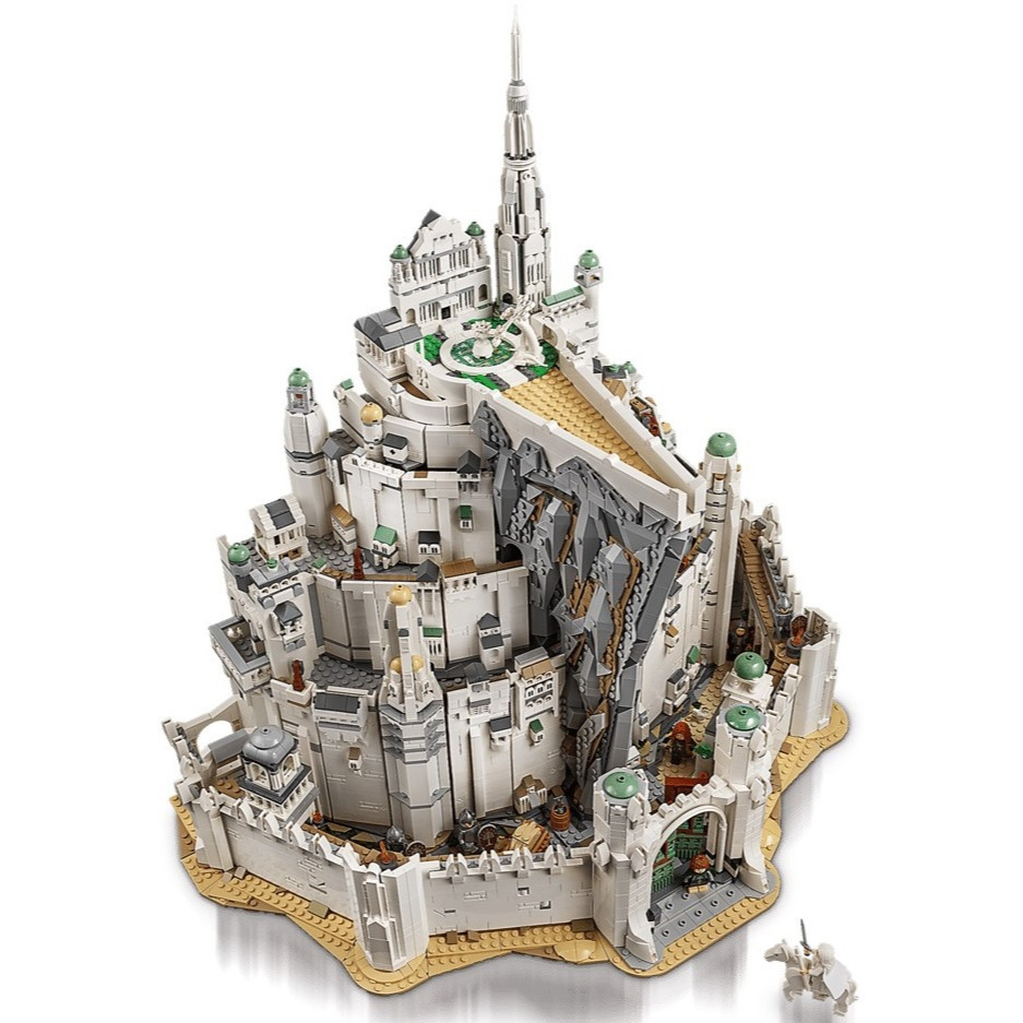 用券16800 6/3 【真心玩】 樂高 LEGO 11377  Icons 魔戒：米那斯提力斯 高雄-細節圖6