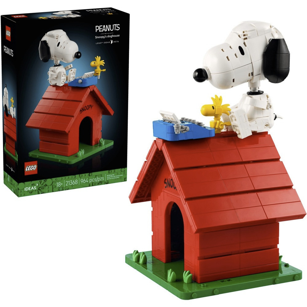 【真心玩】 樂高 LEGO 21368 Ideas 花生漫畫：史努比的狗屋 現貨 高雄-細節圖5
