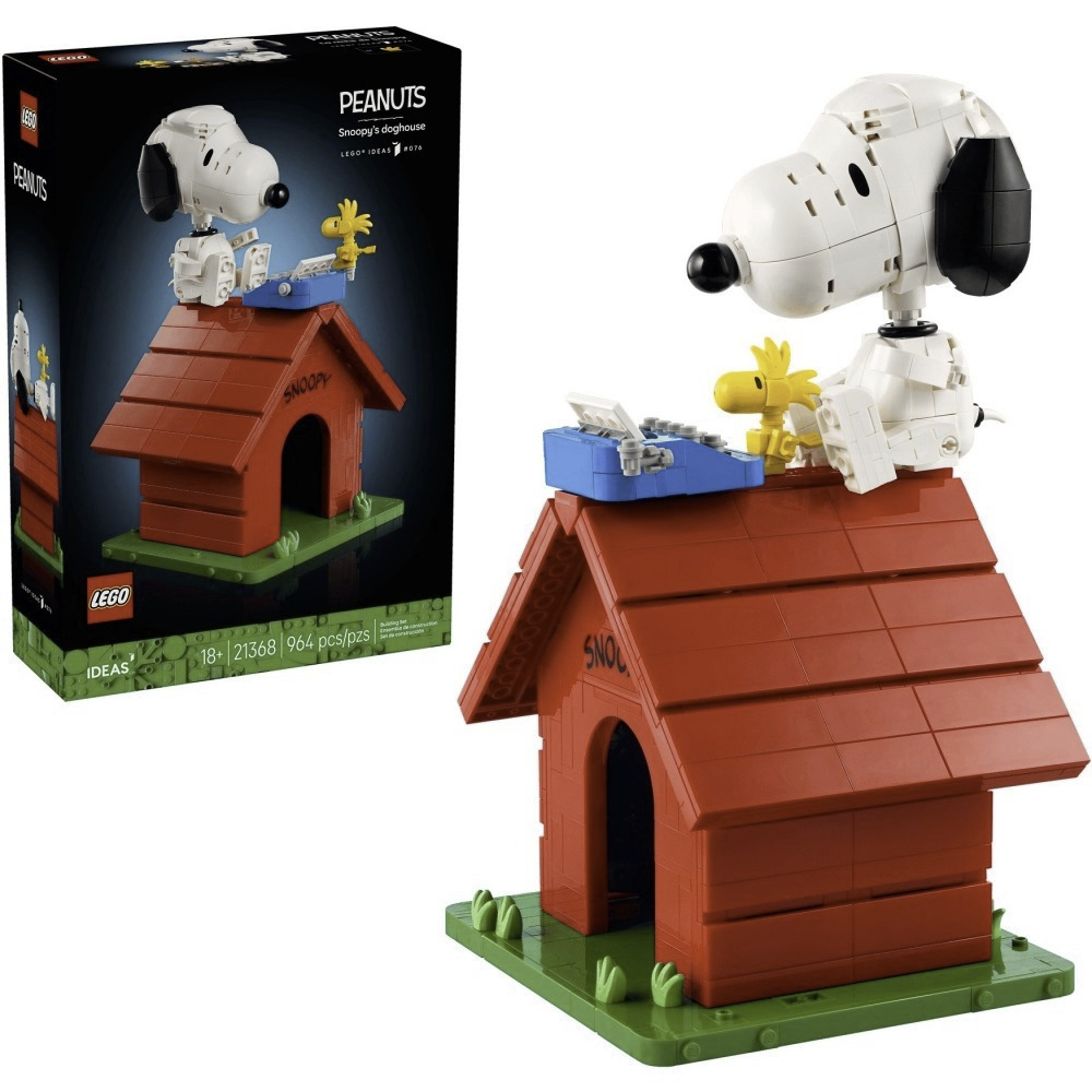 【真心玩】 樂高 LEGO 21368 Ideas 花生漫畫：史努比的狗屋 現貨 高雄-細節圖5