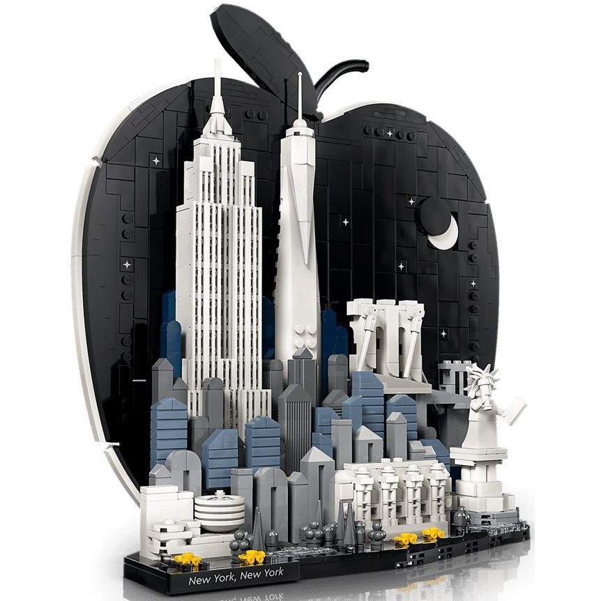 【真心玩】 樂高 LEGO 21066 建築 天際線 紐約－大蘋果 現貨 高雄-細節圖2