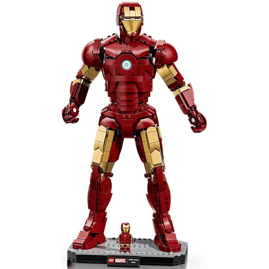 【真心玩】 樂高 LEGO 76344 漫威 鋼鐵人 Mark 3 典藏版 現貨 高雄-細節圖3