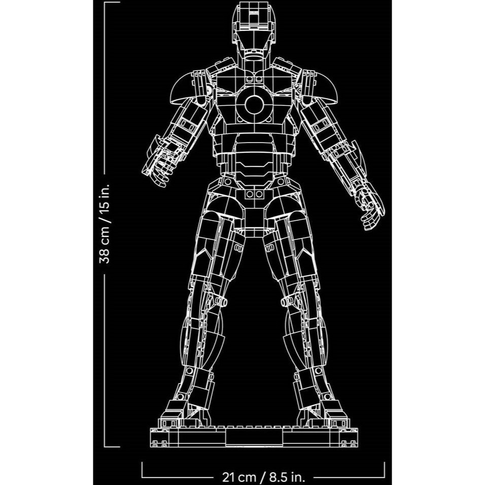 【真心玩】 樂高 LEGO 76344 漫威 鋼鐵人 Mark 3 典藏版 現貨 高雄-細節圖4