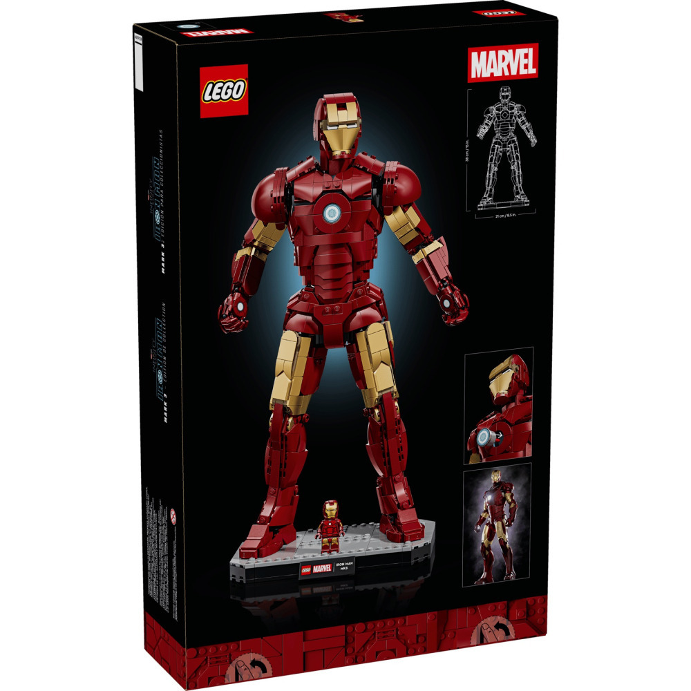 【真心玩】 樂高 LEGO 76344 漫威 鋼鐵人 Mark 3 典藏版 現貨 高雄-細節圖7