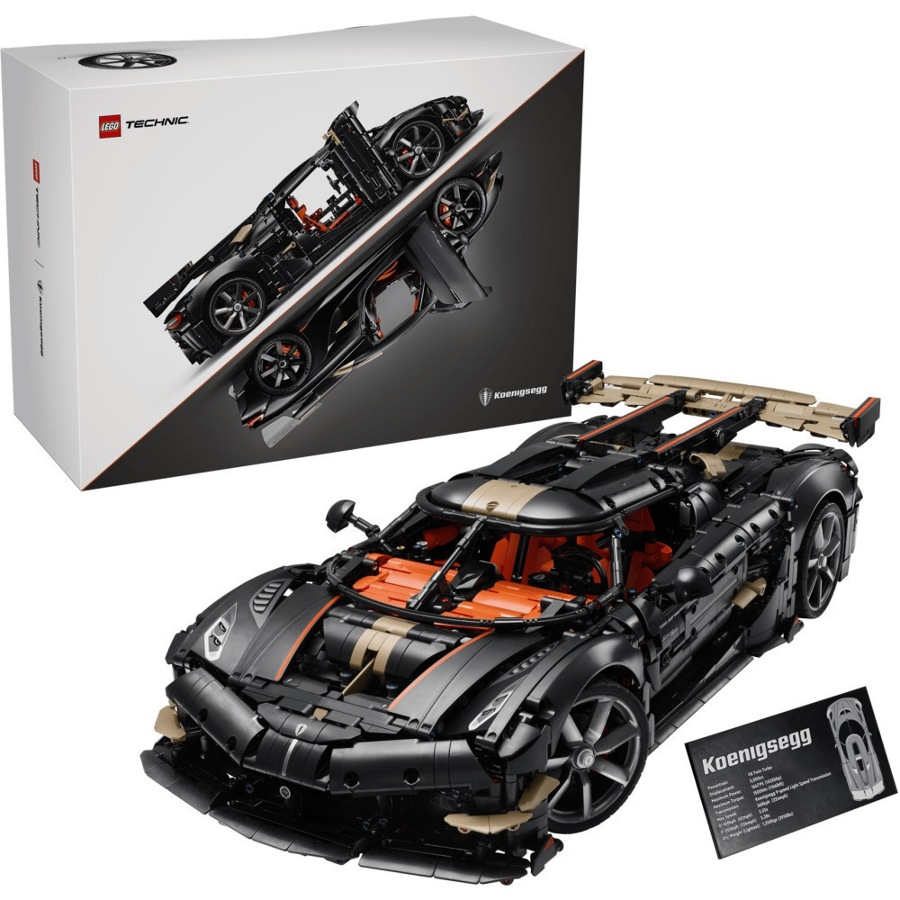 【真心玩】 樂高 LEGO 42232 科技 Koenigsegg Sadair＇s Spear 巔峰超跑 現貨 高雄-細節圖3