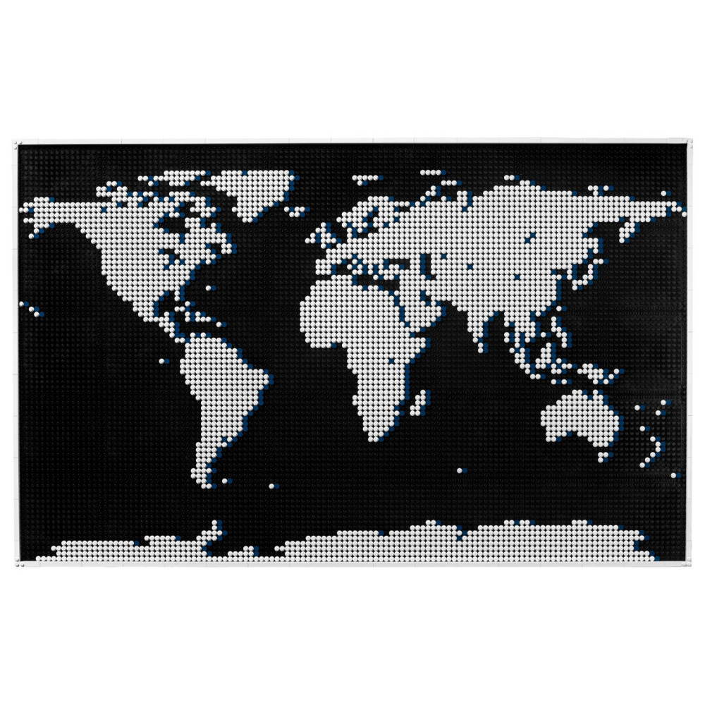 【真心玩】 樂高 LEGO 31203 藝術 世界地圖 World Map 現貨 高雄-細節圖3