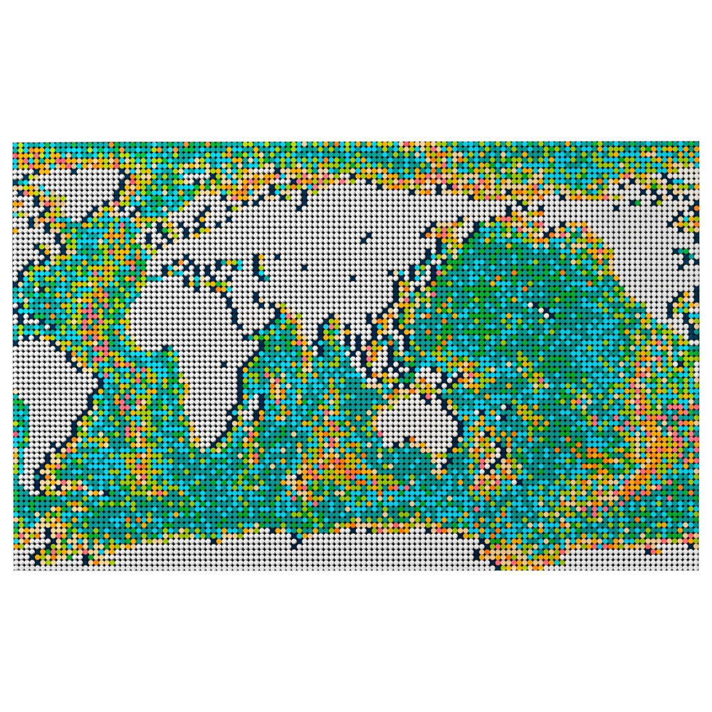 【真心玩】 樂高 LEGO 31203 藝術 世界地圖 World Map 現貨 高雄-細節圖5