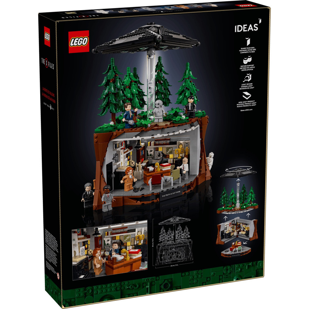 【真心玩】 樂高 LEGO 21369 Ideas The X-Files 現貨 高雄-細節圖6