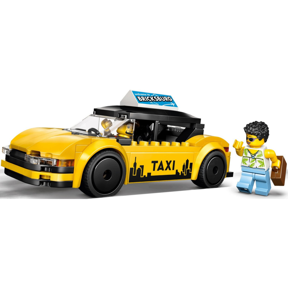 【真心玩】 樂高 LEGO 60487 城市 黃色計程車 現貨 高雄-細節圖2